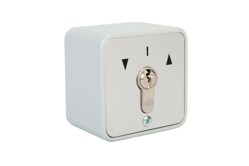 GEBA sleutelschakelaar - tweezijdig pulscontact - NO/NC