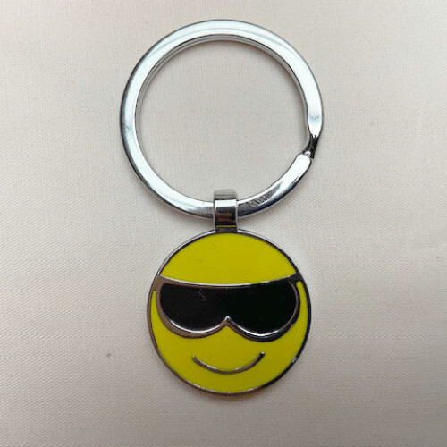 Emoji sleutelhanger - Zonnebril