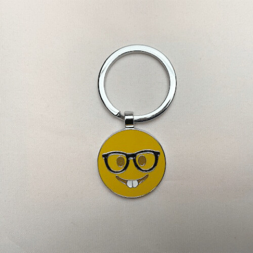 Emoji sleutelhanger - Nerd