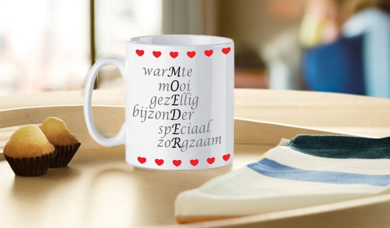 Mok met tekst - Moeder