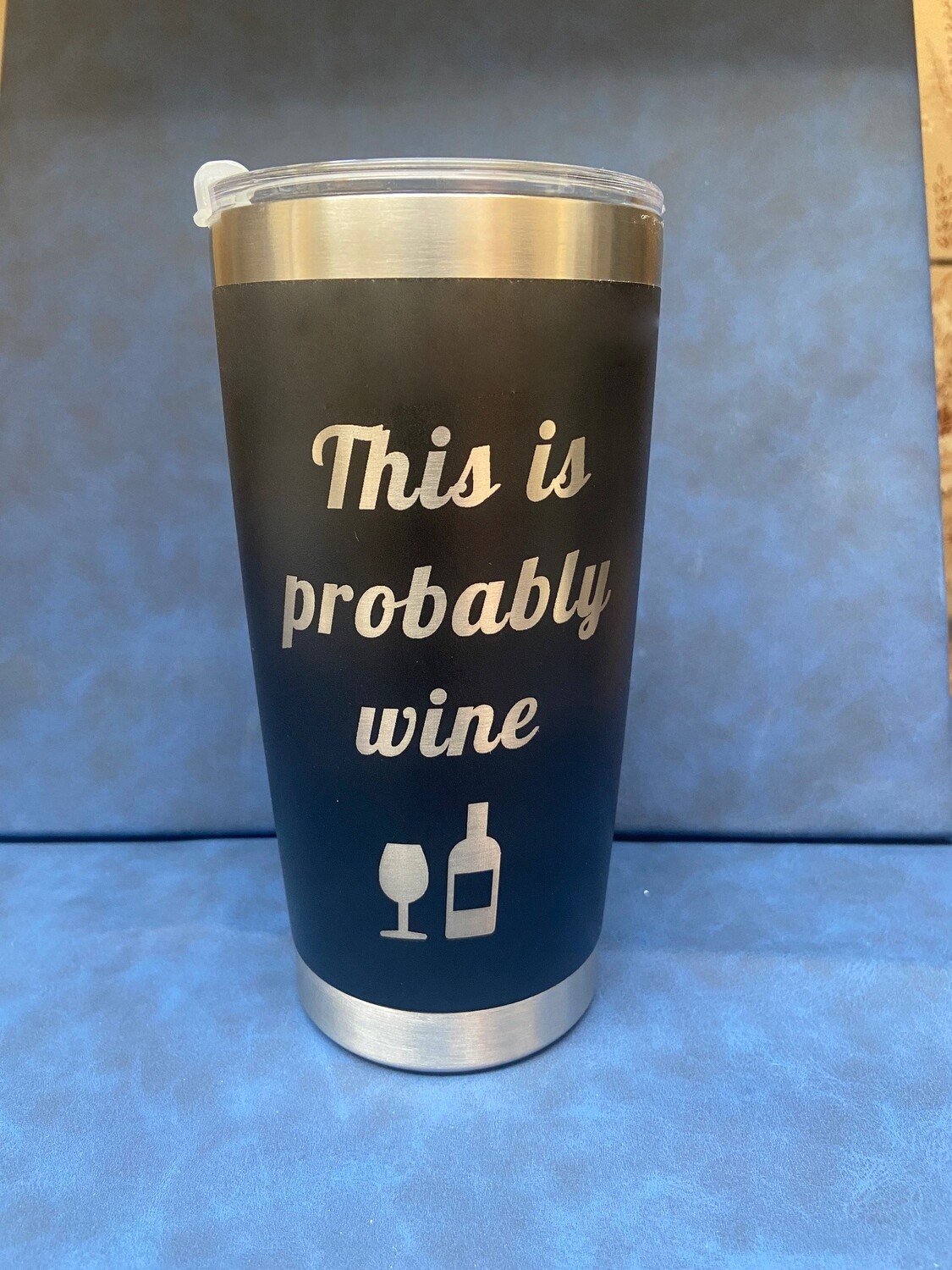 Tumbler/Reisbeker - This is probably wine