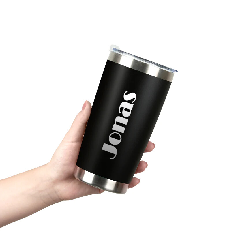Tumbler/Reisbeker - met naam