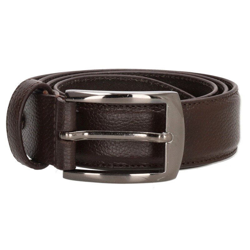 Double-D Caravaggio broeksriem - bruin - breedte: 35mm