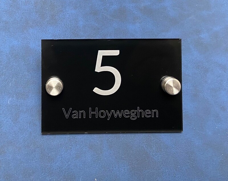 Huisnummer met naam Huisnummer met naam