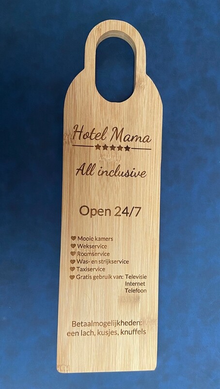 Serveerplank bamboehout - Hotel mama