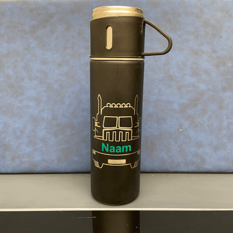 Thermos – 500ml - Truck met naam