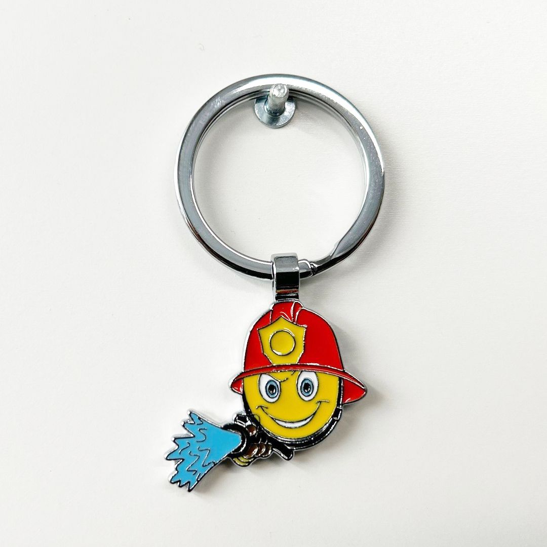 Emoji sleutelhanger - brandweer