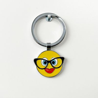 Emoji sleutelhanger - Secretaresse Emoji sleutelhanger - Secretaresse