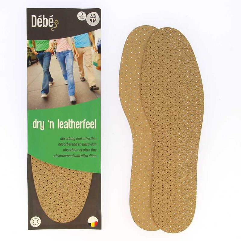 DEBE dry 'n leatherfeel - Buffalo inlegzool