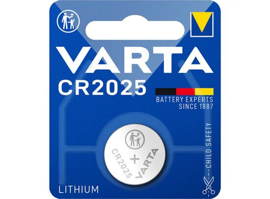 VARTA knoopcel batterij - CR2025 - 3,0 Volt