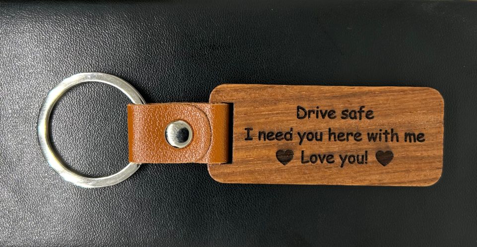 Drive safe. I need you here with me