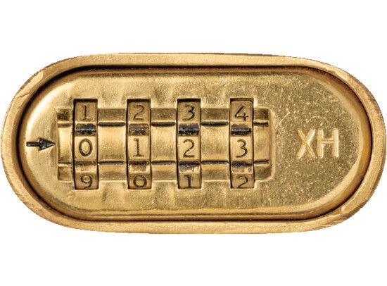ABUS hangslot 180IB - met verstelbare code - RVS