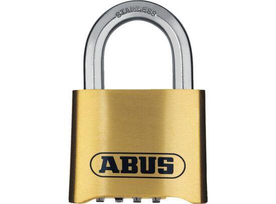 ABUS hangslot 180IB - met verstelbare code - RVS