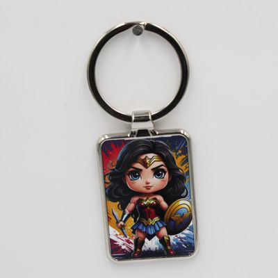 Metalen sleutelhanger - Wonder woman