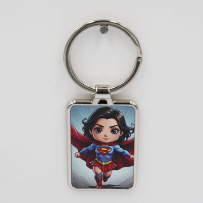 Metalen sleutelhanger - Superwoman Metalen sleutelhanger - Superwoman