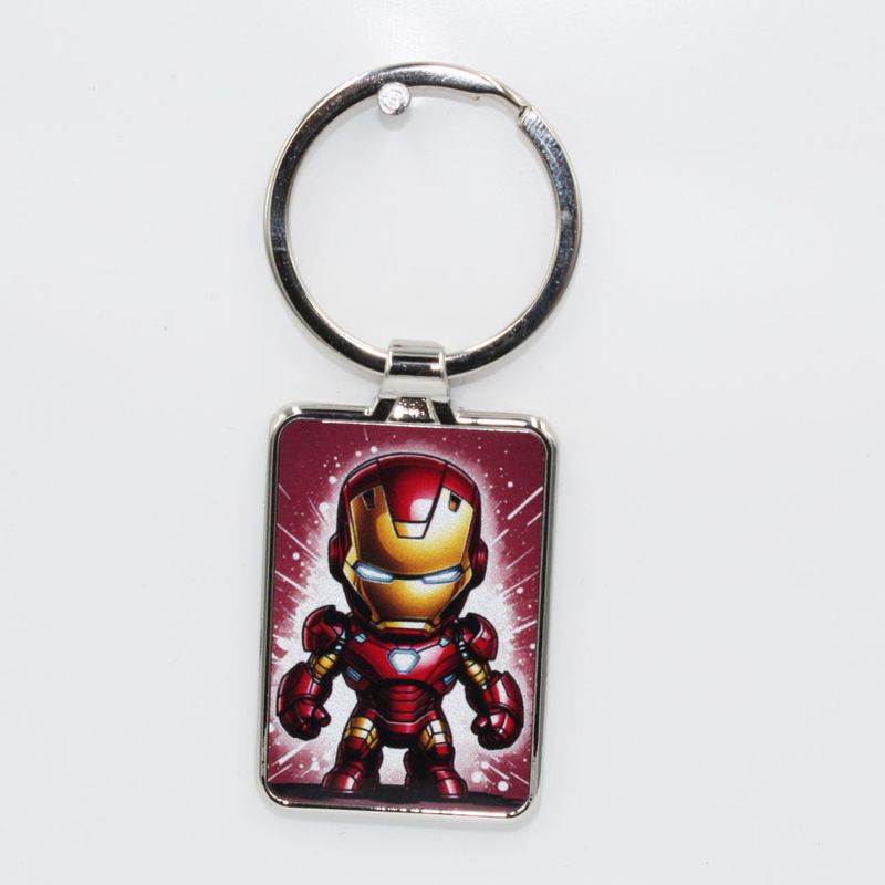 Metalen sleutelhanger - Iron man