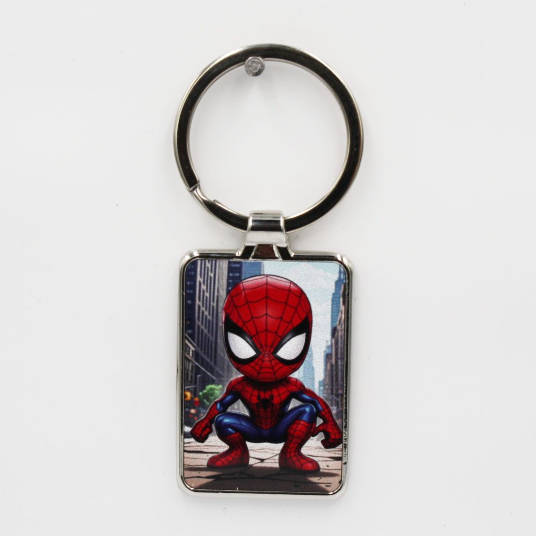 Metalen sleutelhanger - Spiderman