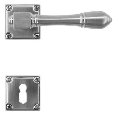 Deurkruk Pro Carre - Inox look
