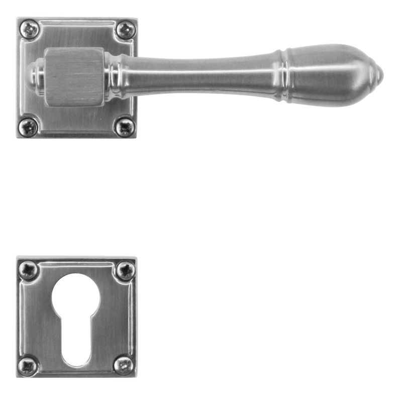 Deurkruk Pro Carre - Inox look