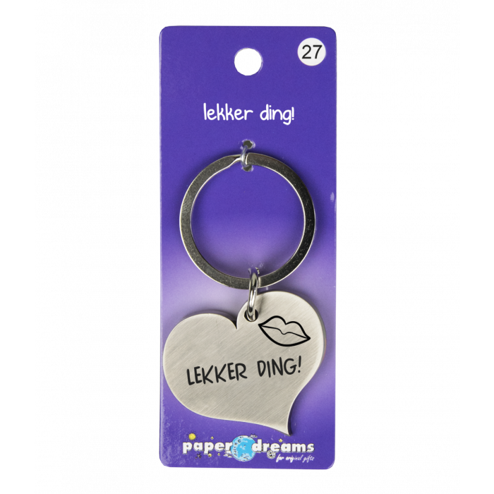 Hart met tekst: Lekker ding