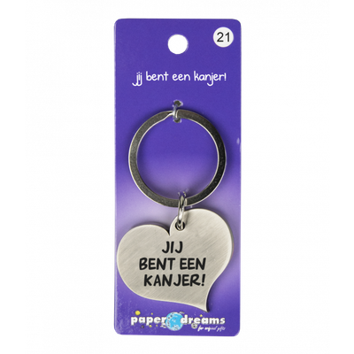 Hart met tekst: Jij bent een kanjer