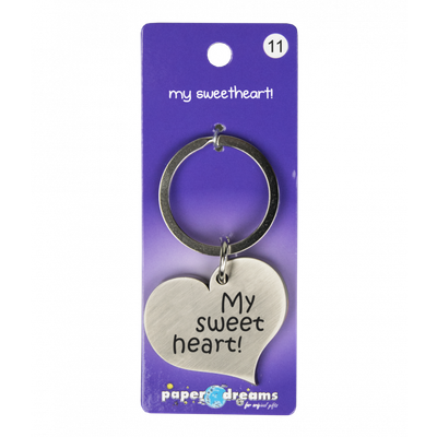 Hart met tekst: My sweetheart