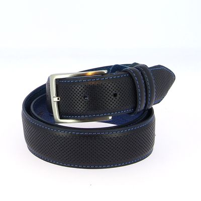 Broeksriem 0489/35 met stiksel - 100% volnerf leder Broeksriem 0489/35 met stiksel - 100% volnerf leder