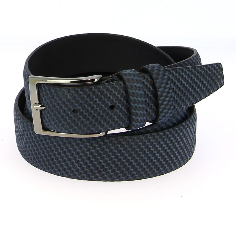 Broeksriem 2512 - Nubuck 100% leder met luxeprint