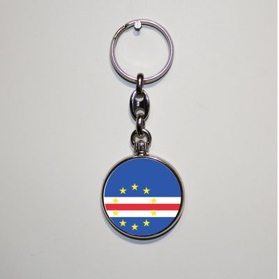 Dubbelzijdig bedrukte sleutelhanger - Kaapverdië