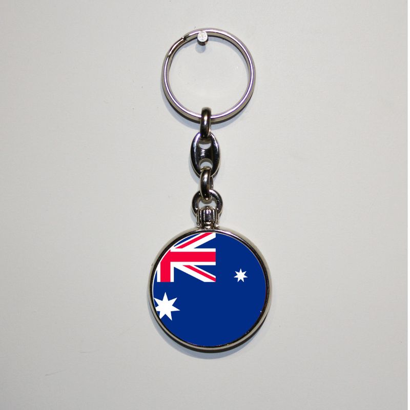 Dubbelzijdig bedrukte sleutelhanger - Australië