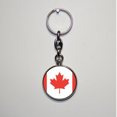 Dubbelzijdig bedrukte sleutelhanger - Canada