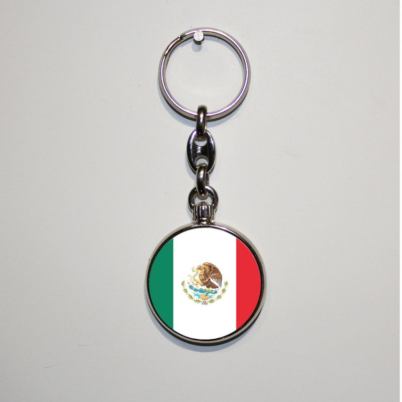 Dubbelzijdig bedrukte sleutelhanger - Mexico
