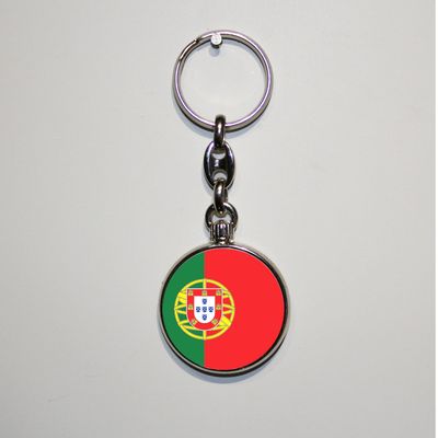 Dubbelzijdig bedrukte sleutelhanger - Portugal
