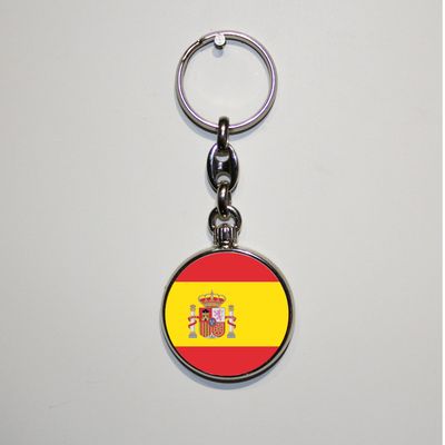 Dubbelzijdig bedrukte sleutelhanger - Spanje