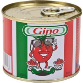 gino  tomato paste / tomaten puree 210 gr