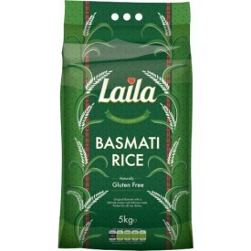 rice basmati laila green  / basmati  laila rijst groen 5 kg