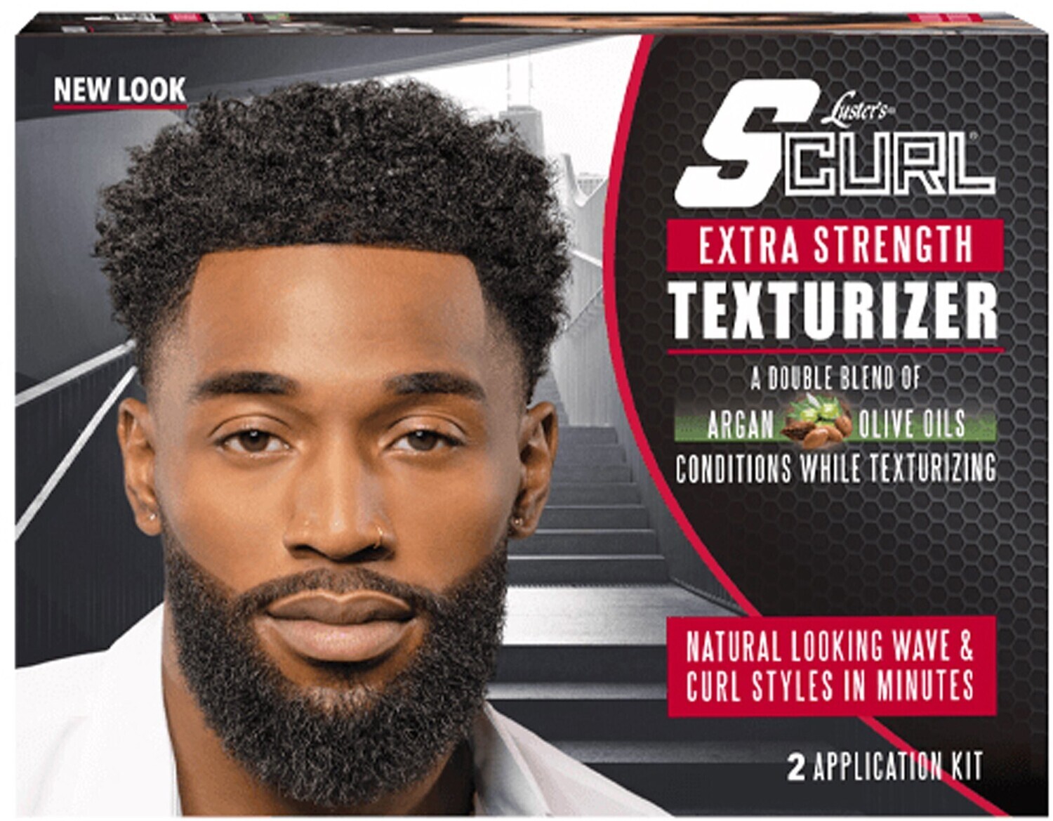 S CURL kit extra texturizer red super