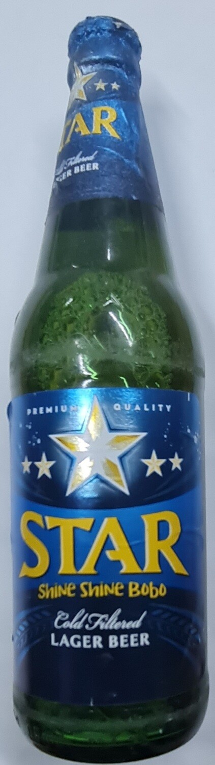 Star beer 5.1% alcohol / bier 5.1% alcohol 600ml