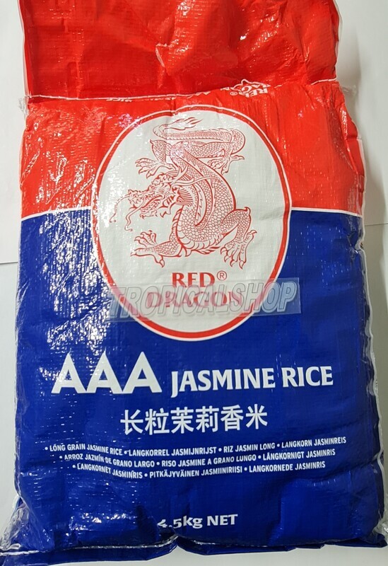 rice AAA pandan red dragon jasmine perfumed 4,5kg