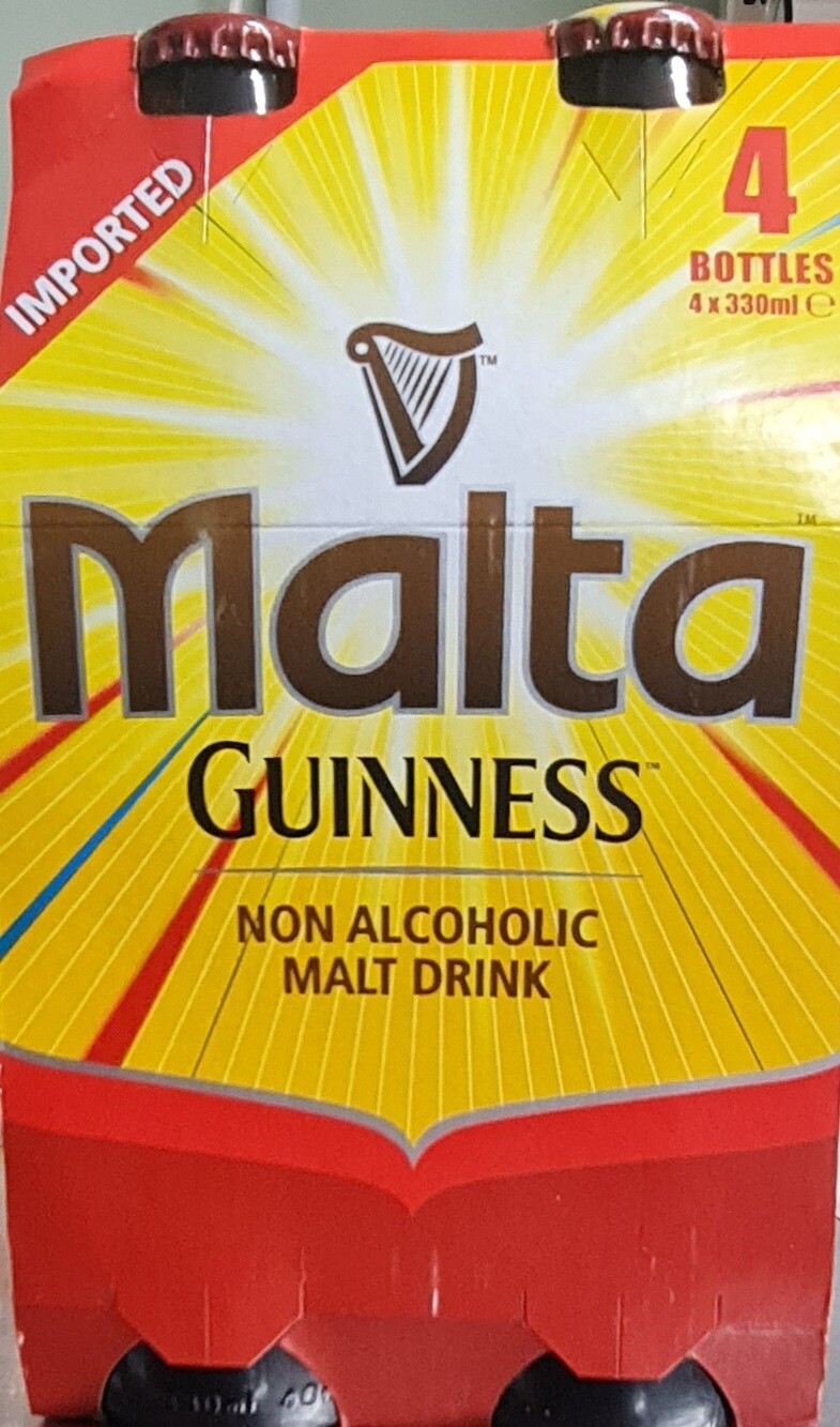 Malta Guinness non alcoholic 4 x 330ml