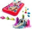 zand met opblaasbare bak met 16 accessoires, pomp en 2 kg zand  (​Magnetisch)