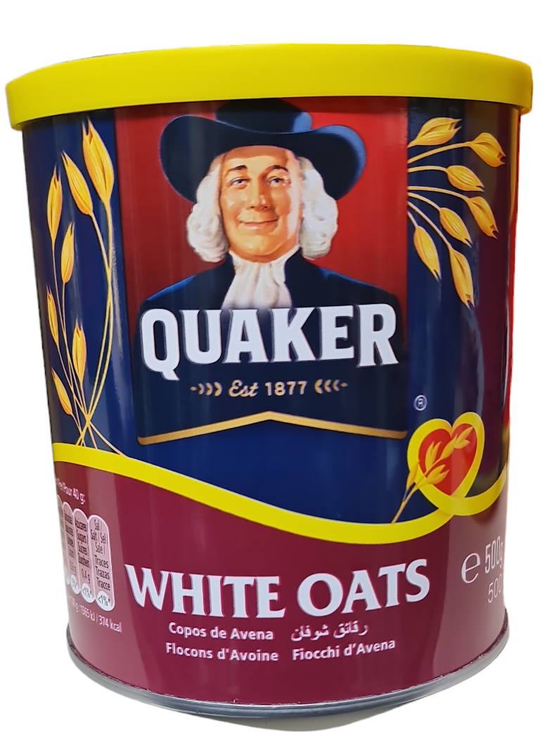 quaker white oats 500gr
