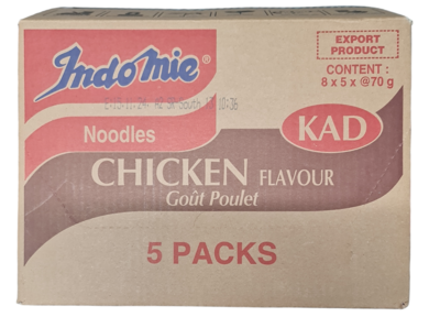 indomie chicken / instand noedels kip 8 x 5 x70gr
