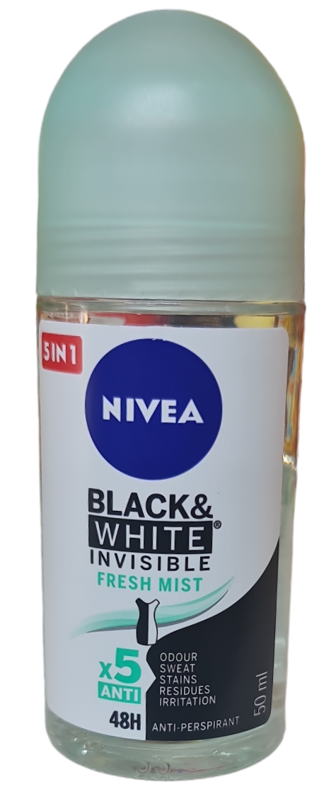 nivea black &amp; white invisible roller