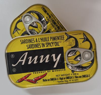 Sardines in spicy oil