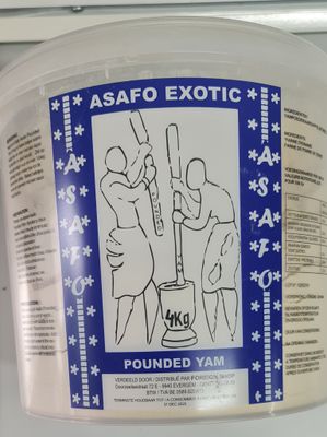 Asafo pounded yam 4kg