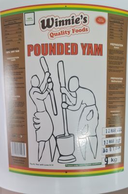 winnies pounded yam bucket 9kg