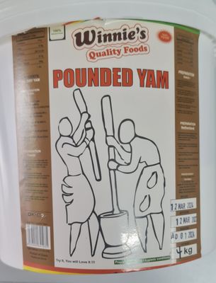 winnies pounded yam bucket 4kg