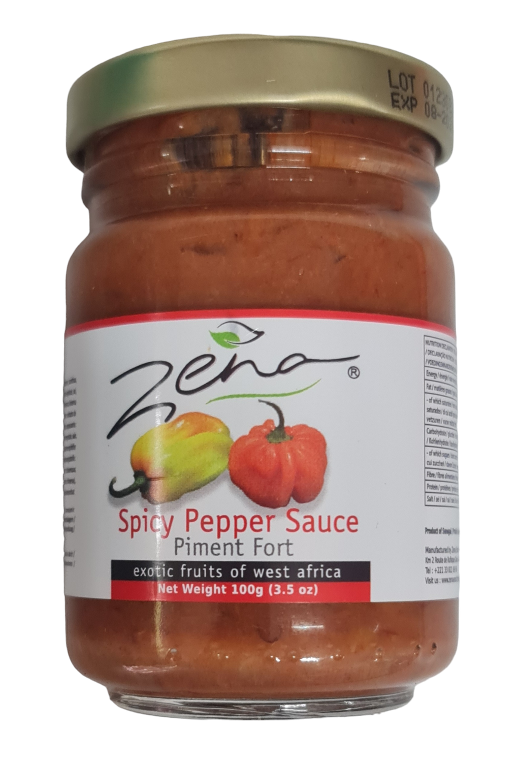 zena pepper sauce