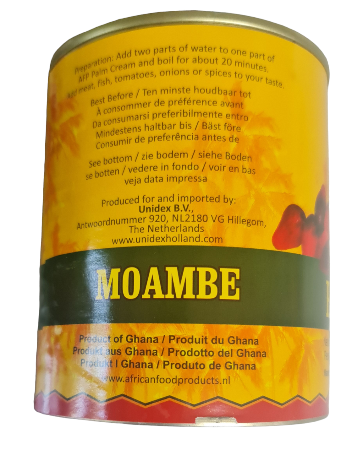 A.F.P. palm cream 800gr (moambe)